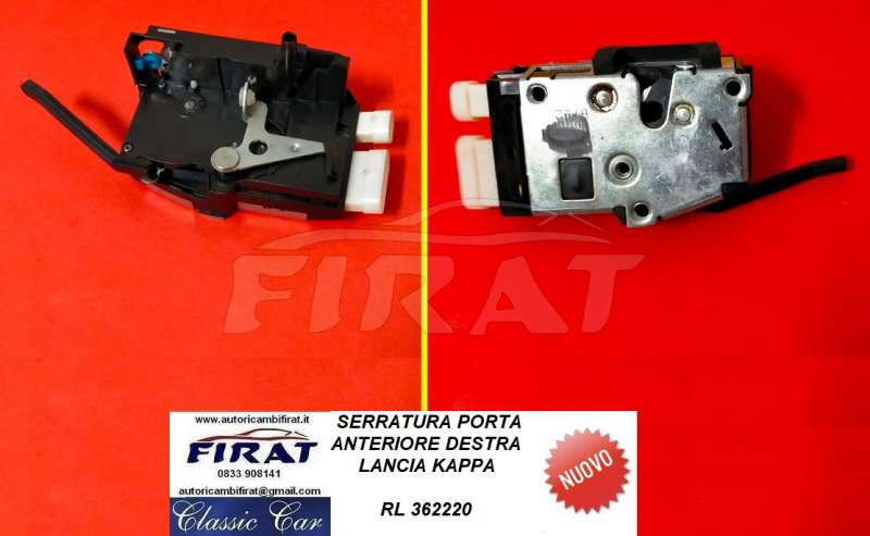 SERRATURA PORTA LANCIA KAPPA ANT.DX ELETTR. (362220)